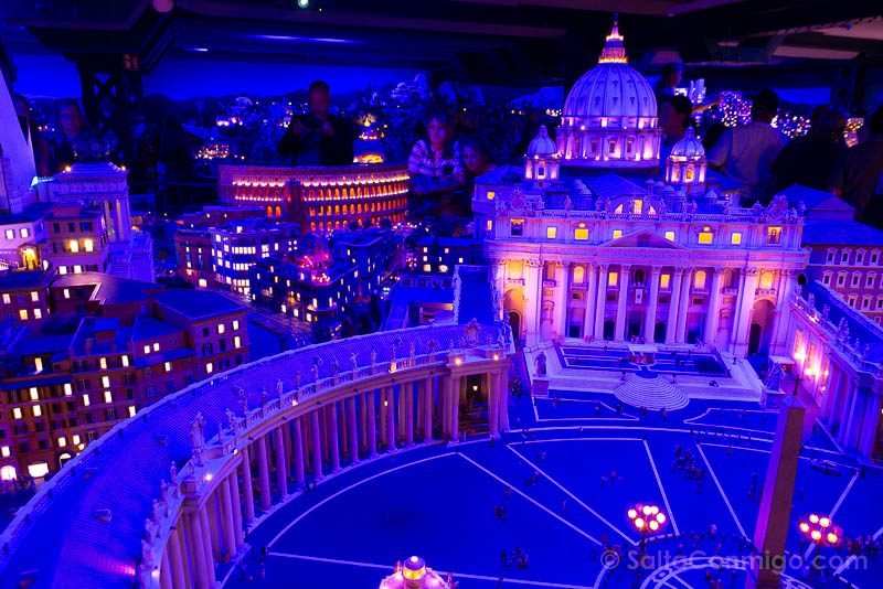 Museos de Hamburgo Miniatur Wunderland Roma Noche
