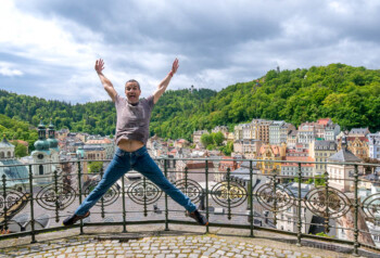 Que Ver en Karlovy Vary Parque Jean de Carro Salto