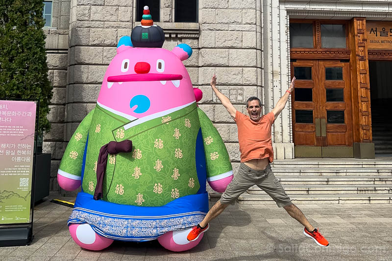 Curiosidades de Corea del Sur Hechi Mascota Seul Salto