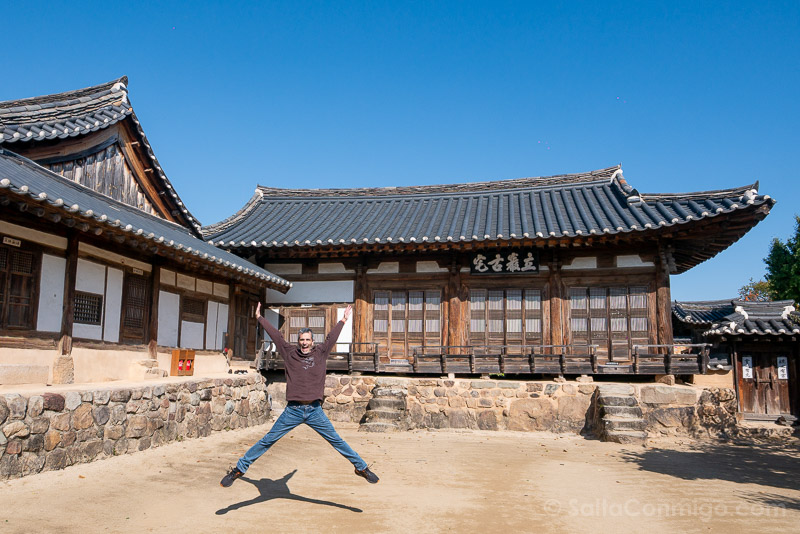 Consejos para Viajar a Corea del Sur Andong Hahoe Village Salto