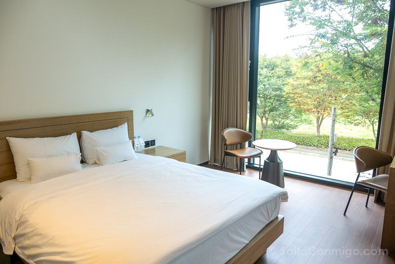Consejos para Viajar a Corea del Sur Hotel Jeonju Habitacion