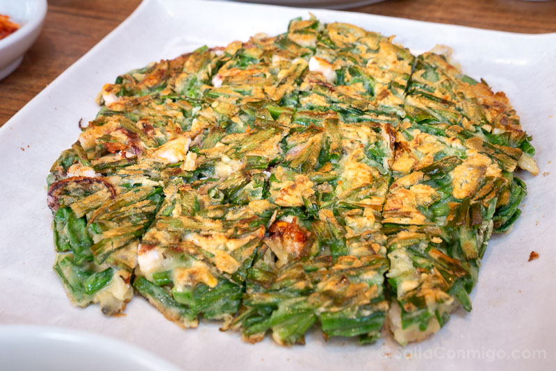 Que Comer en Corea del Sur Pajeon Gaeseong Mandu Koong