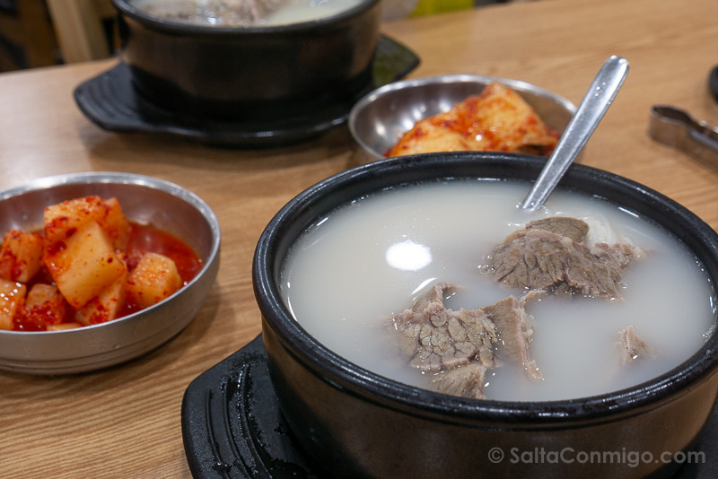 Que Comer en Corea del Sur Seolleongtang