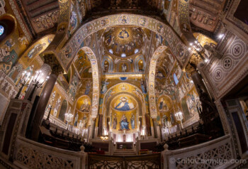 Capilla Palatina Palermo Sicilia Completa Ojo Pez