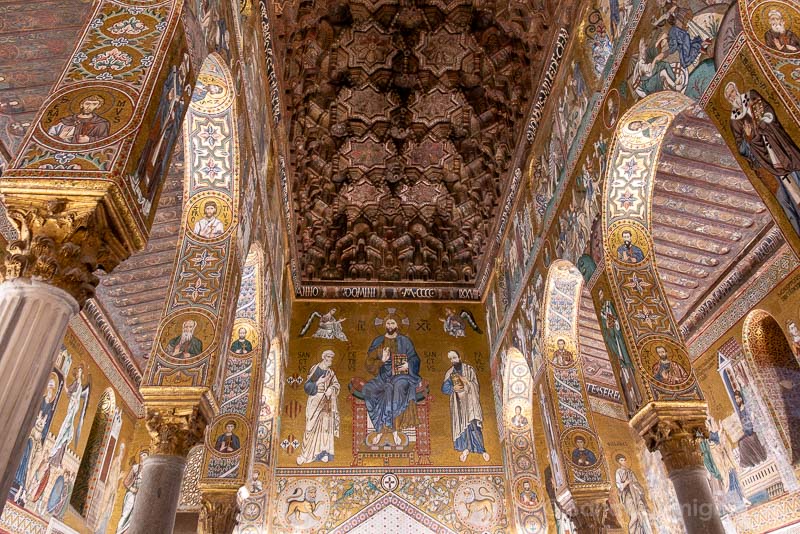 Capilla Palatina Palermo Sicilia Trasera