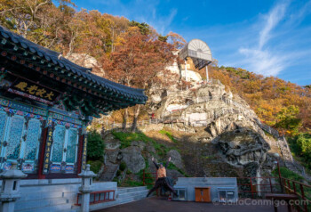 Dormir en un Templo Budista en Corea del Sur Golgulsa Salto