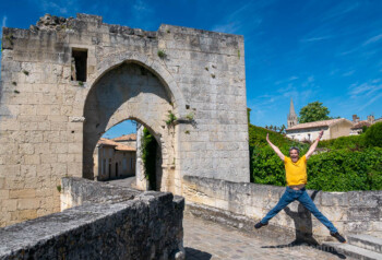 Que Hacer en Saint-Emilion Porte Brunet Salto