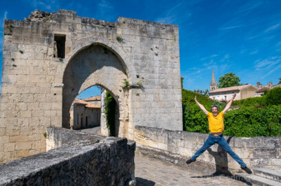 Que Hacer en Saint-Emilion Porte Brunet Salto