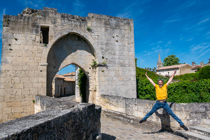 Que Hacer en Saint-Emilion Porte Brunet Salto