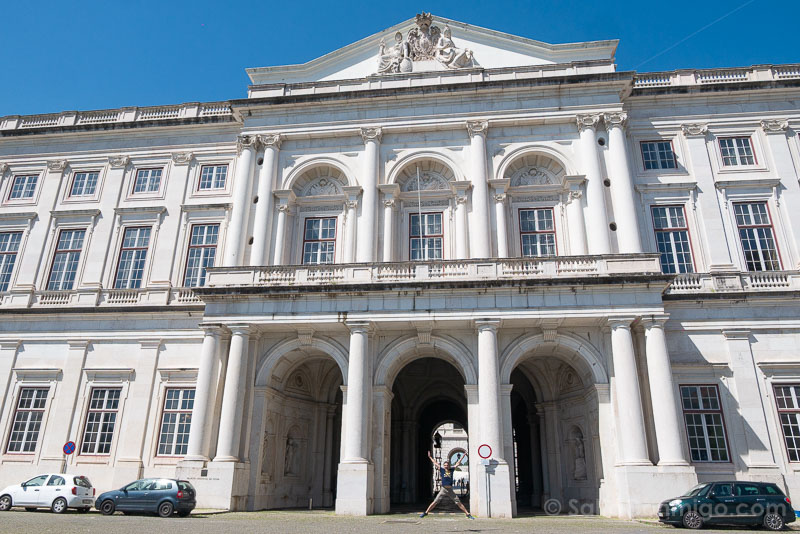Palacio Nacional de Ajuda Lisboa Exterior Salto