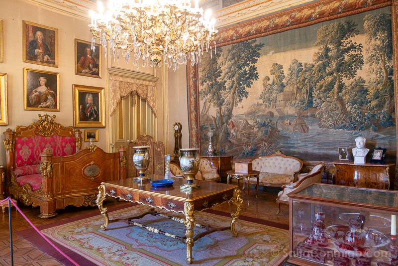 Palacio Nacional de Ajuda Lisboa Habitacion Luis I