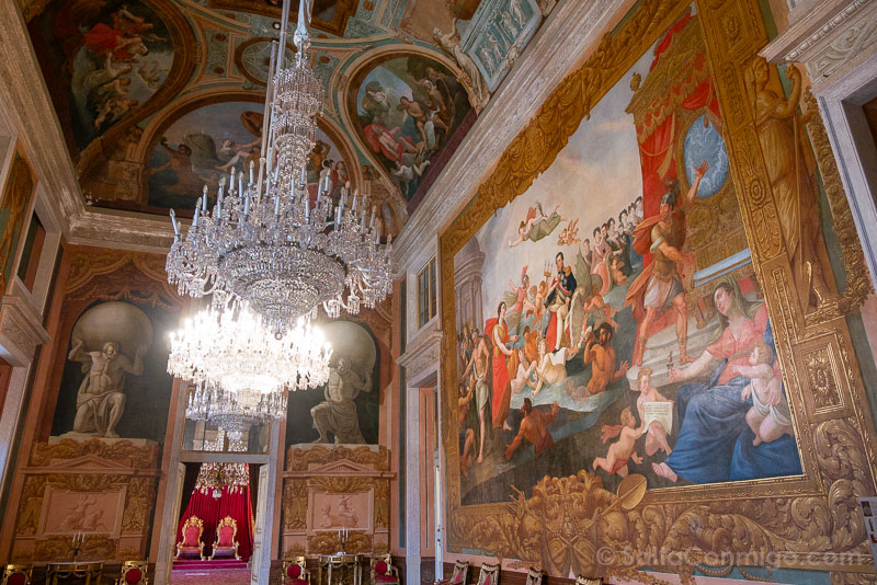 Palacio Nacional de Ajuda Lisboa Sala Joao VI