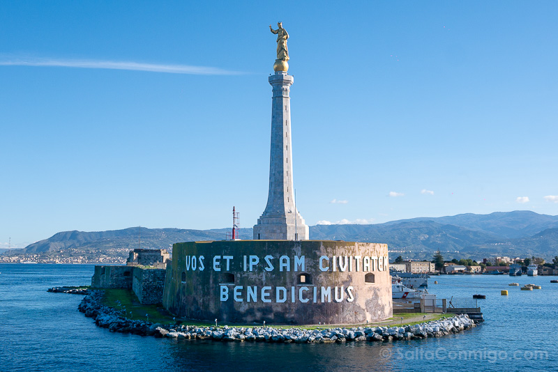 Que Ver en Messina Sicilia Madonna della Lettera Barco