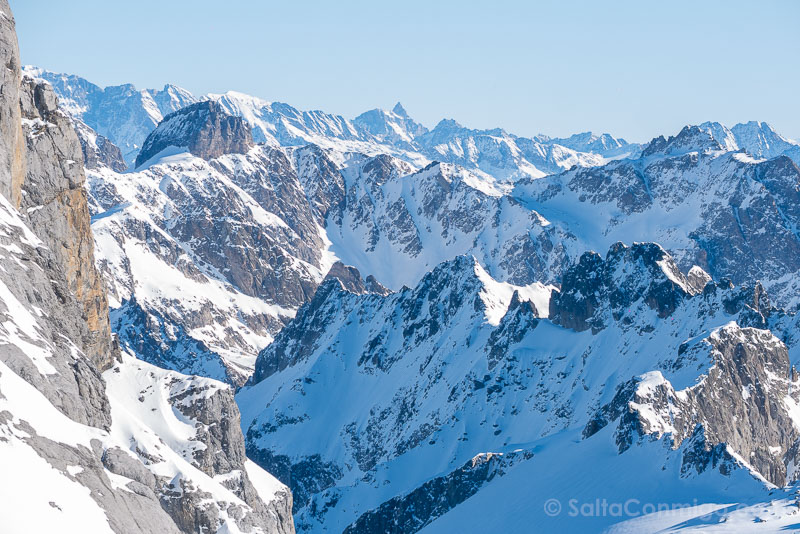 Titlis Suiza Cliff Walk Picos