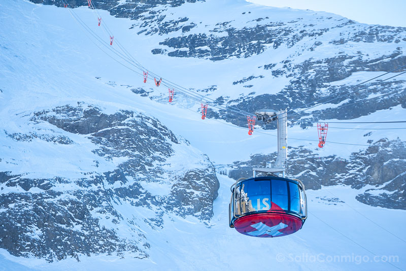 Titlis Suiza Rotair Cabina