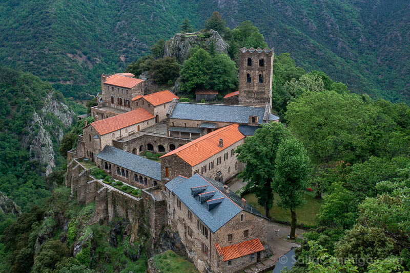 Abadia de San Martin del Canigo Mirador Salto