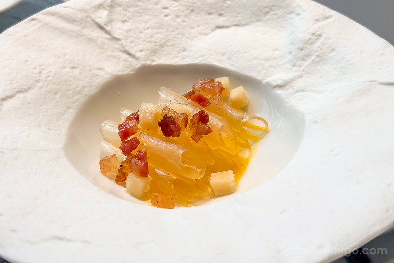Donde Comer en Barcelona Disfrutar Macarrones Carbonara