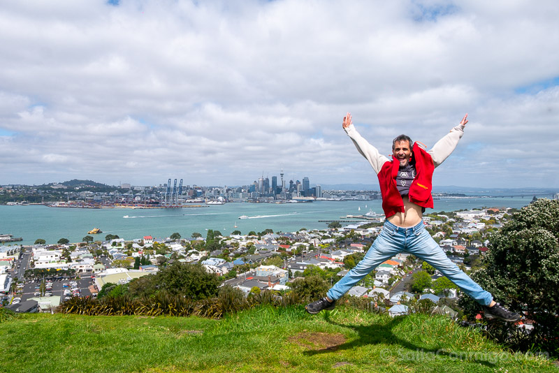 Miradores en Auckland Mount Victoria Salto