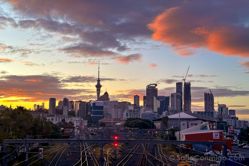 Miradores de Auckland The Strand Vias