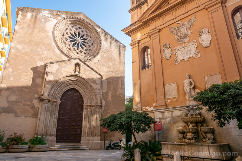 Que Ver en Trapani Piazzetta Sant'Agostino