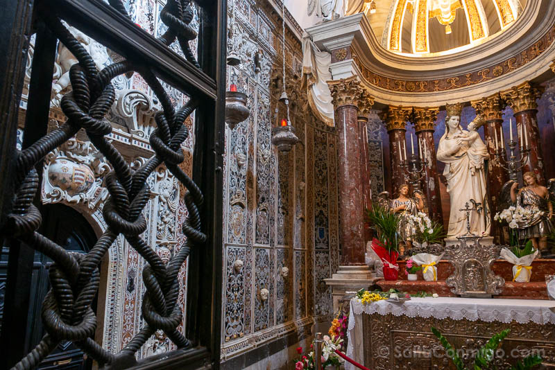 Que Ver en Trapani Santuario Annunziata Virgen