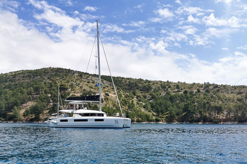 Viaje en barco por Croacia Catamaran Bahia