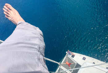 Catamaran Croacia Sara Mastil Salto