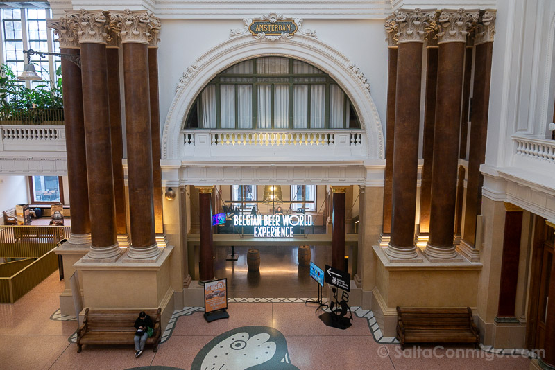 Museo cerveza Bruselas Belgian Beer World Experience Entrada