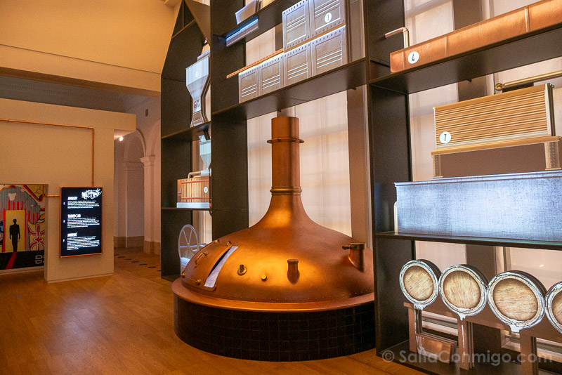Museo cerveza Bruselas Belgian Beer World Experience Fabricacion