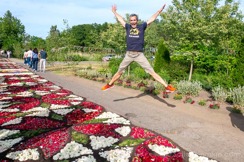 Corpus Christie en Polonia Spycimierz Alfombras Florales Salto