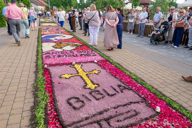 Corpus Christie en Polonia Spycimierz Tapices Florales