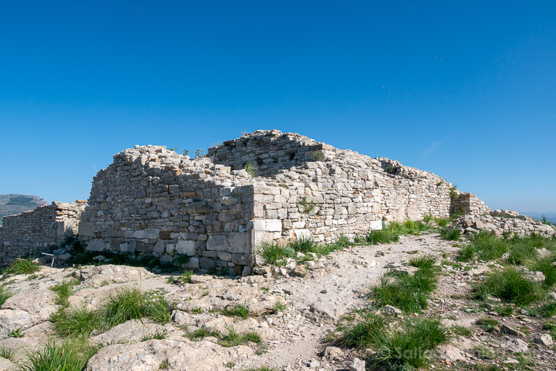 Ruinas de Segesta Sicilia Castillo