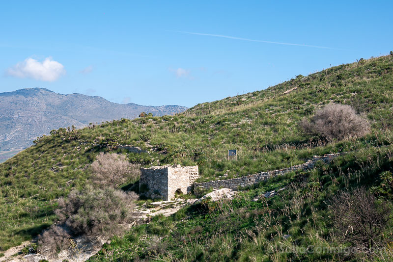 Ruinas de Segesta Sicilia Muralla Superior
