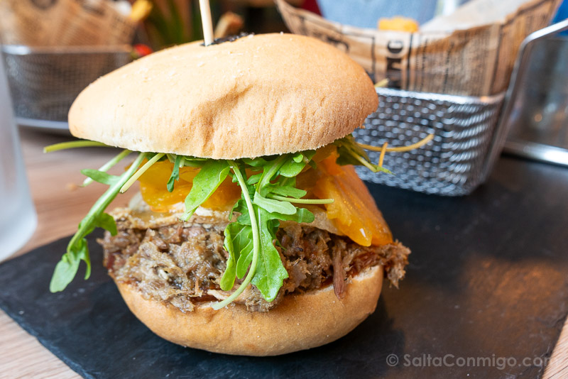 Comer en Rocamadour l'Estanquet Estanburger
