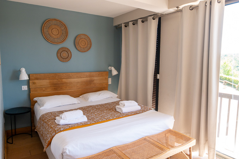 Dormir en Rocamadour Hotel Le Belvedere Habitacion
