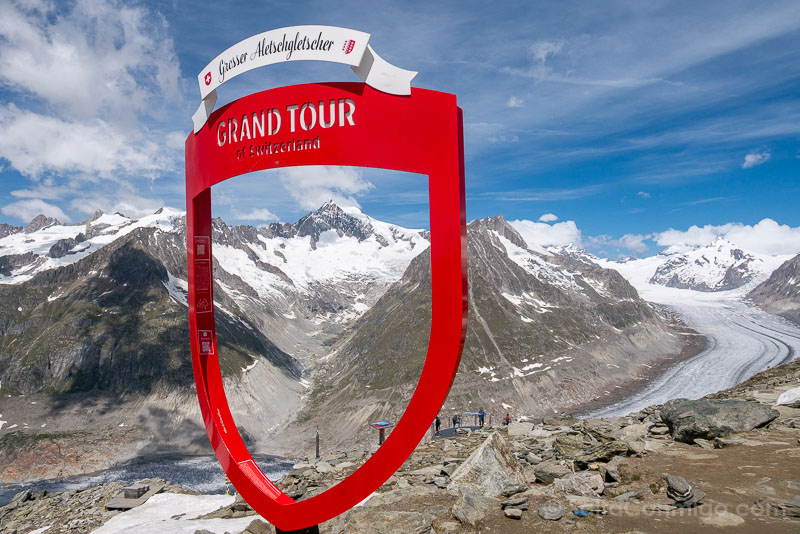 Glaciar Aletsch Suiza Eggishorn Grand Tour of Switzerland