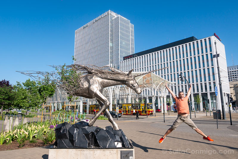 Lodz Calle Piotrkowska Unicornio Salto