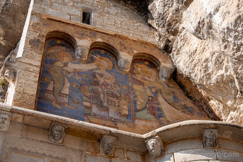 Que Ver en Rocamadour Santuario Capilla San Miguel Frescos
