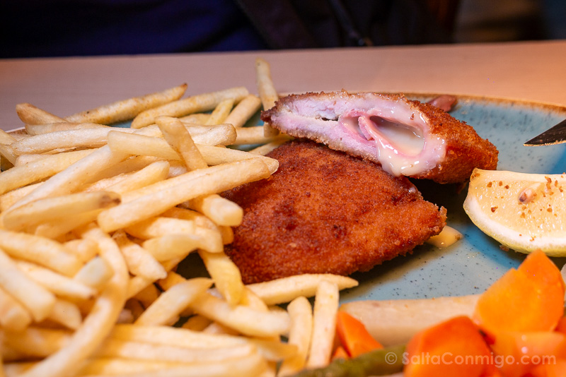 Cordon bleu de cerdo
