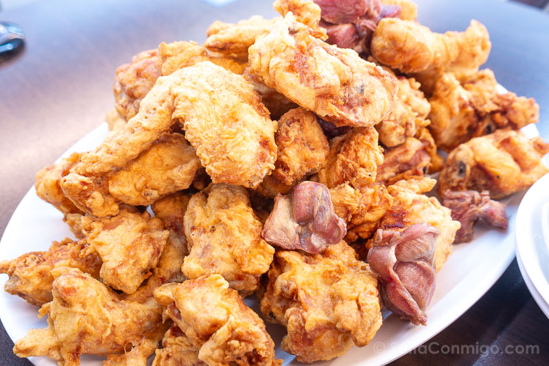 Tondak, pollo frito coreano, de Jinmi Tongdak
