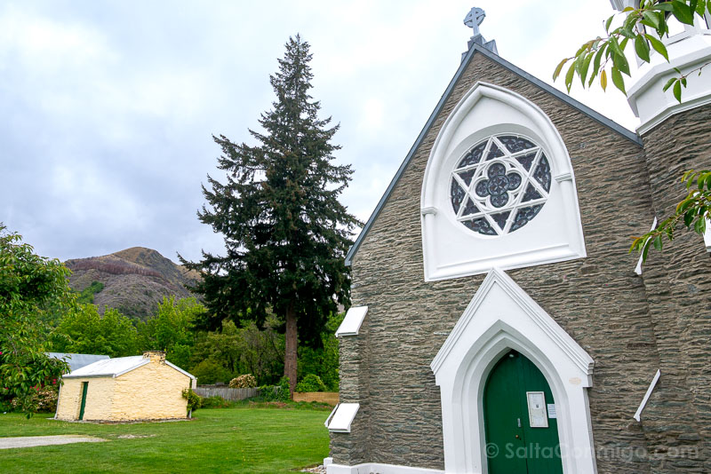 Iglesia de San Patricio Arrowtown y cottage de Mary MacKillop