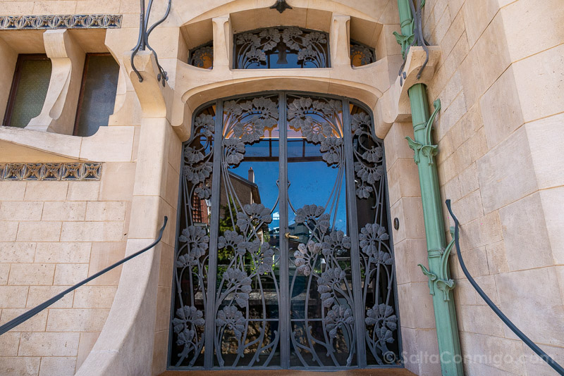 Puerta Reja Villa Majorelle