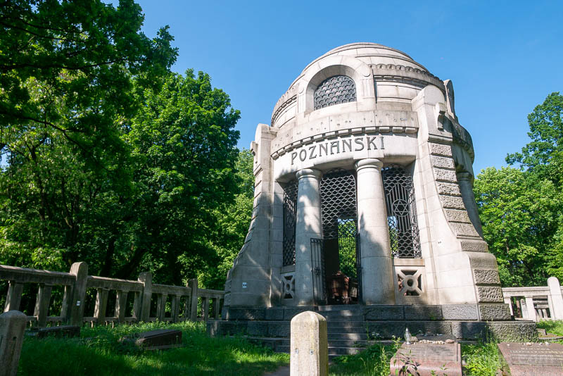 Cementerio judío Mausoleo Poznański