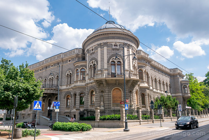 Academia de música en el palacio de Karol Poznański, barrio de Stare Polesie