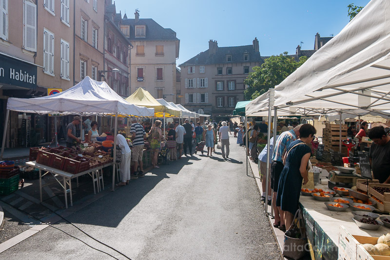 Place du Bourg Rodez Mercado