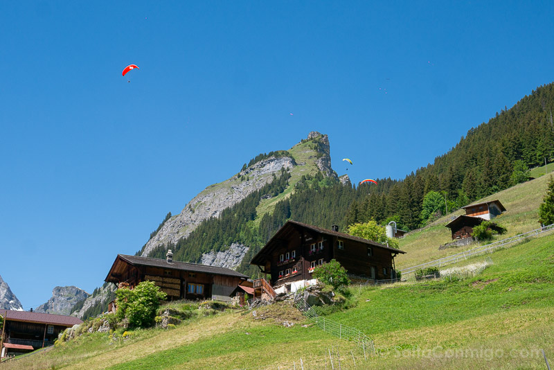 Parapente Gimmelwald Schilthorn