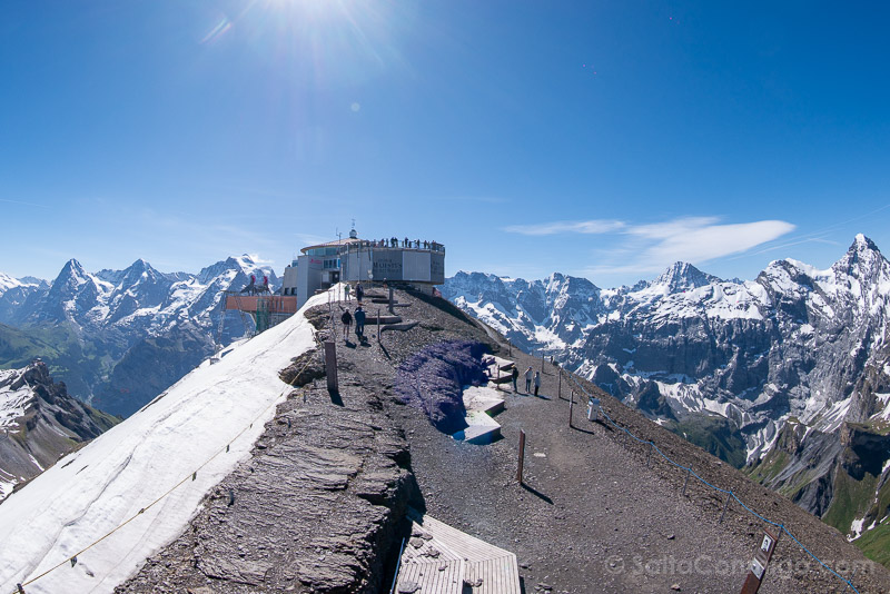 Complejo Piz Gloria cima del Schilthorn
