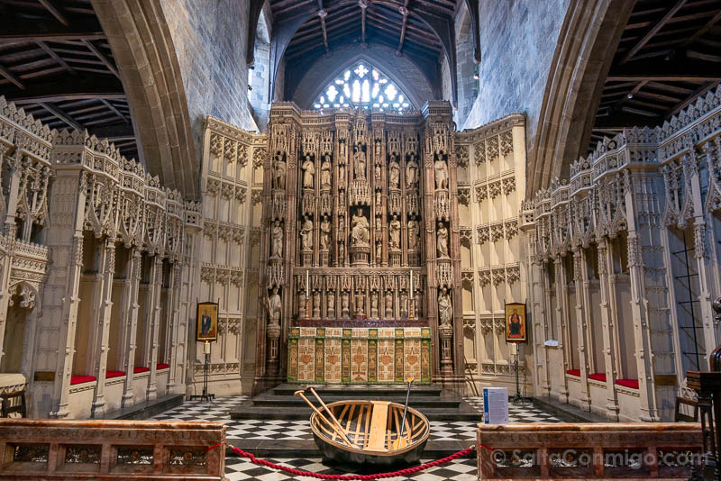 Catedral de Newcastle retablo