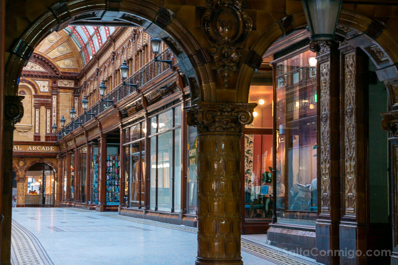 Interior del Central Arcade